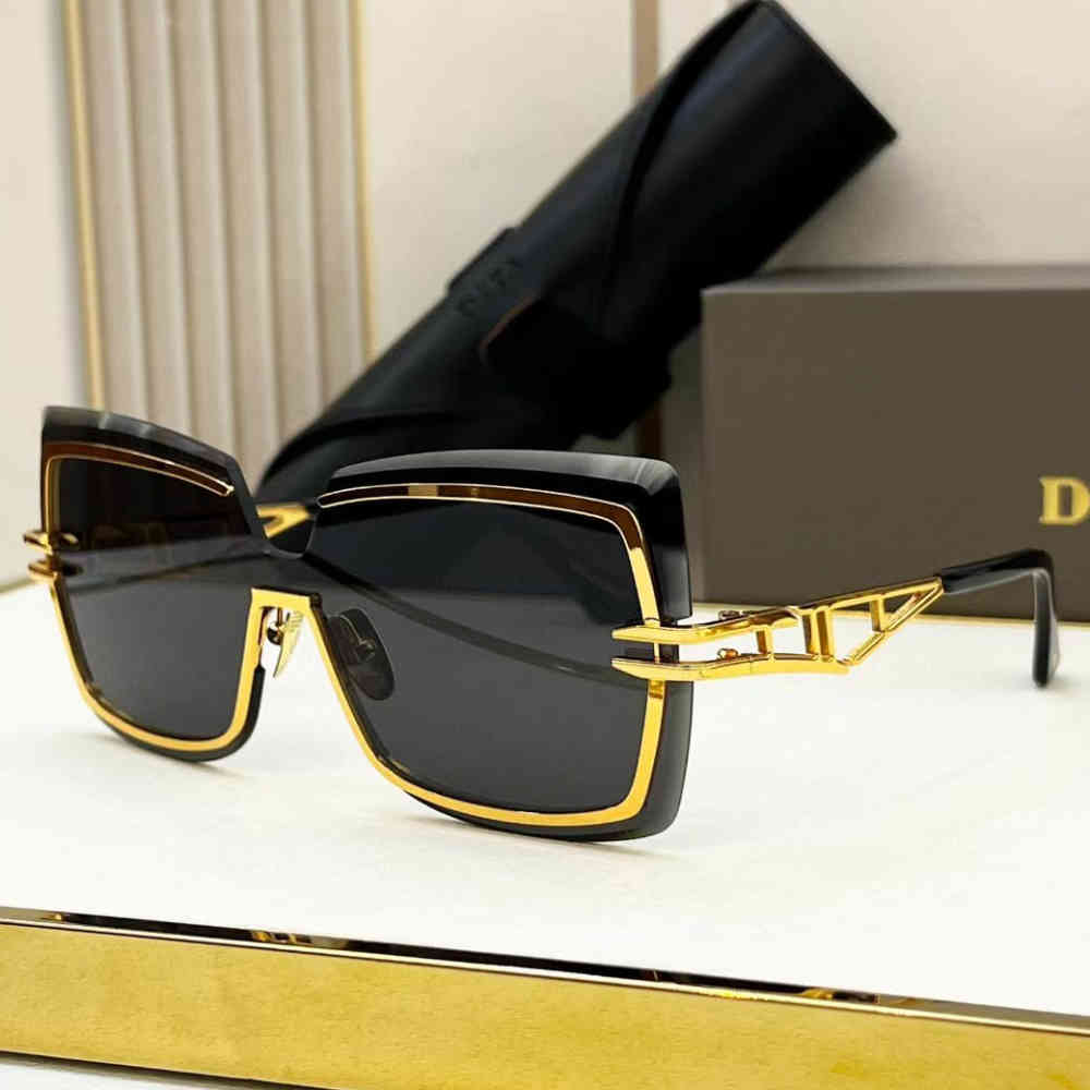 Golden & Black Dita Silver & Black Premium Quality Sunglasses