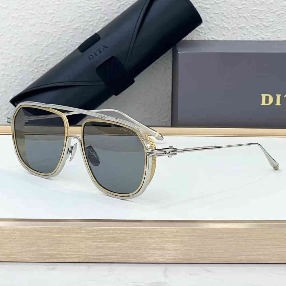 Silver & Grey Dita Silver & Blue Premium Quality Sunglasses