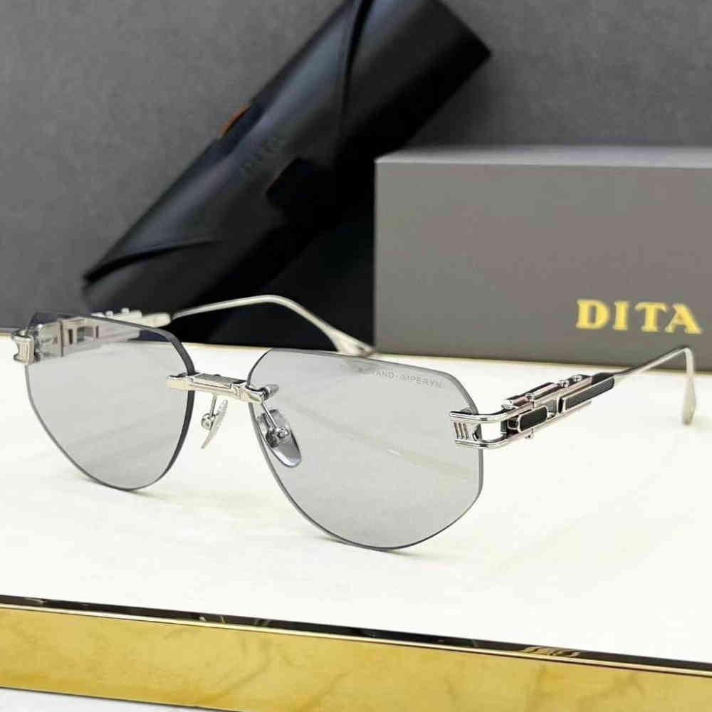 Silver & Grey Dita Silver & Blue Premium Quality Sunglasses