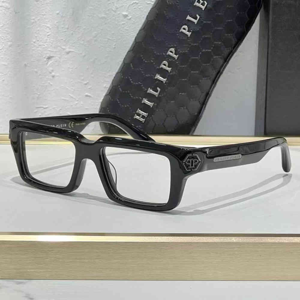 Black & Silver Philipp Plein Black & Purple Luxury Sunglasses