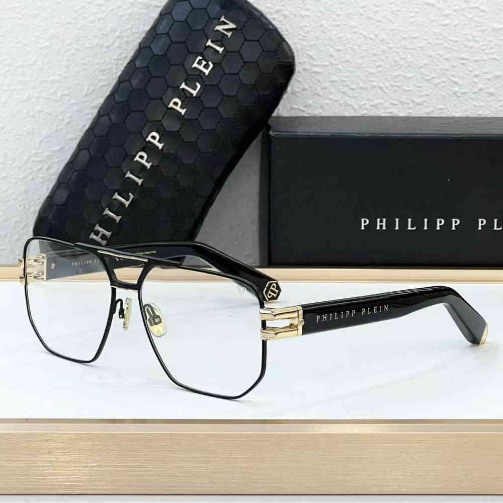 White Philipp Plein Grey Luxury Sunglasses
