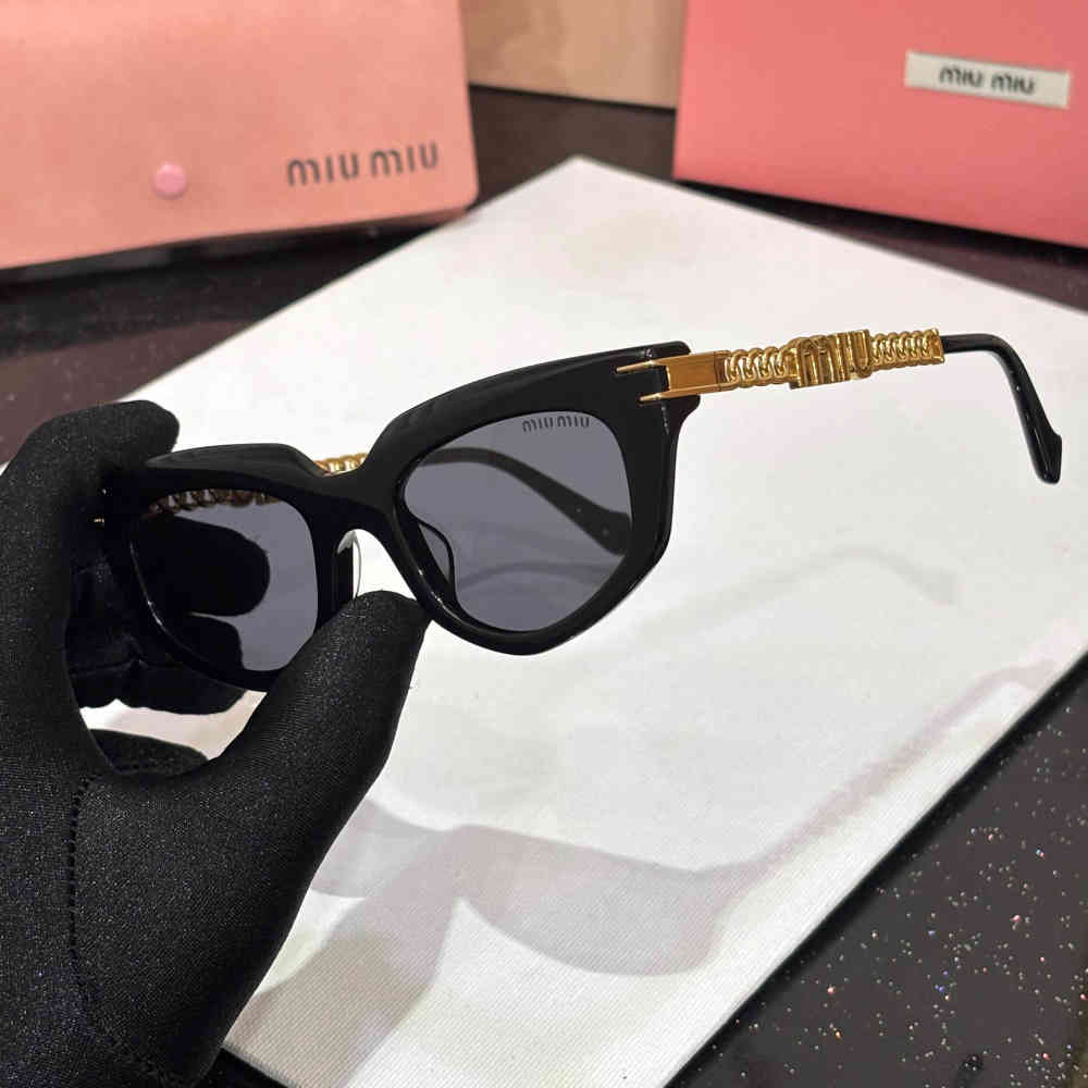 Miu Miu Black Premium Women's Sunglasses-thumb-1