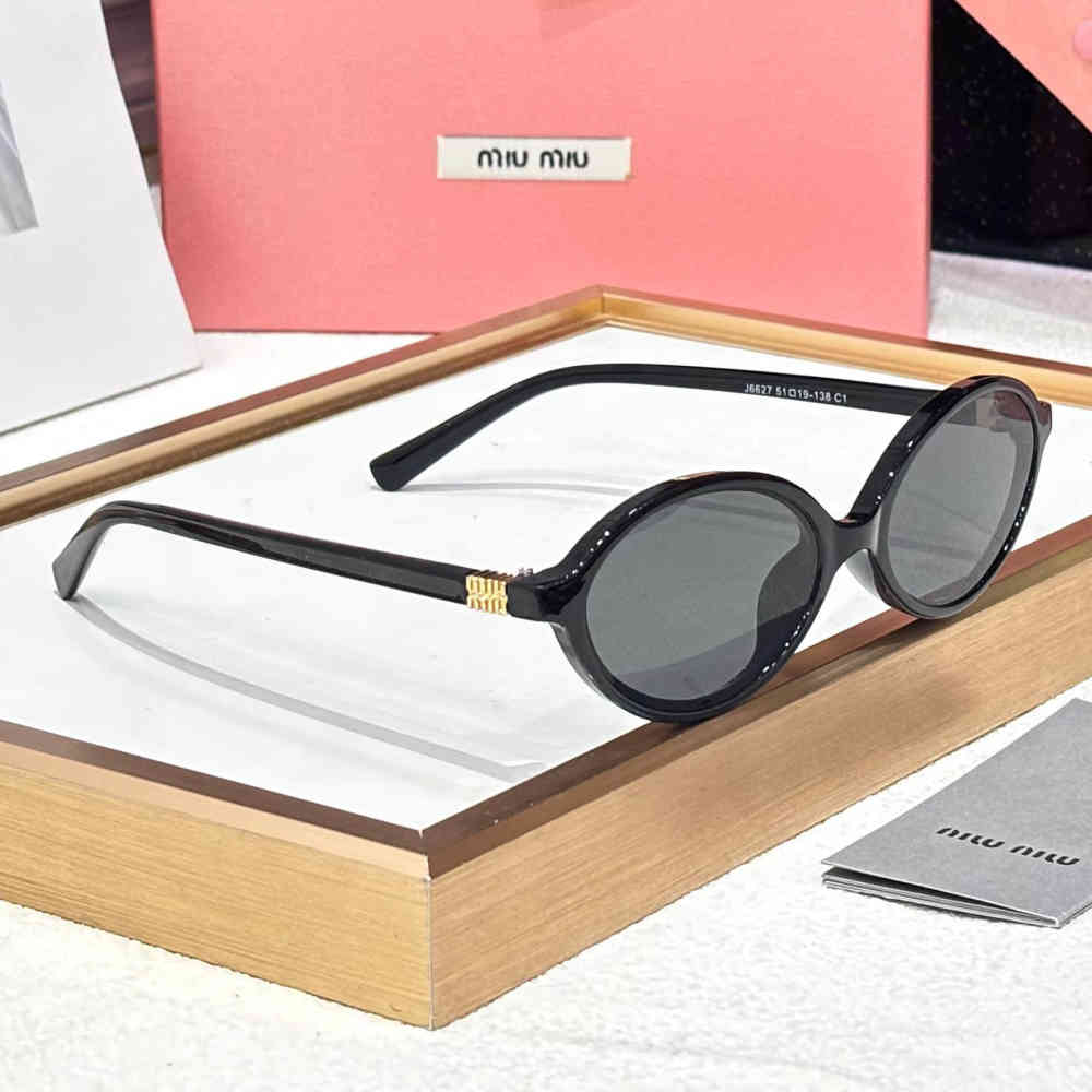 Miu Miu Black Premium Women's Sunglasses-thumb-3