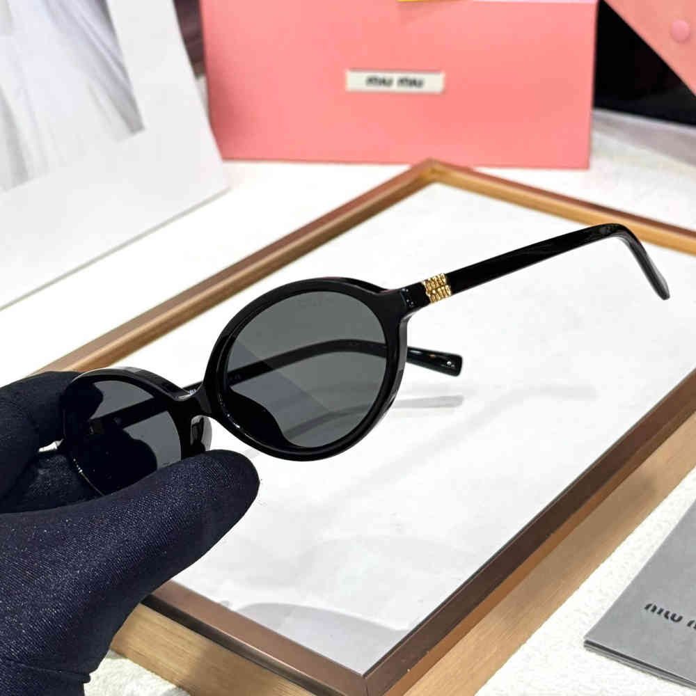 Miu Miu Black Premium Women's Sunglasses-thumb-1