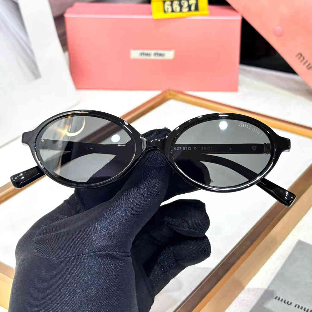 Miu Miu Black Premium Women's Sunglasses-thumb-2