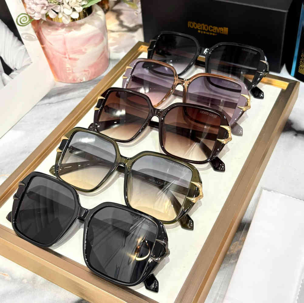 Roberto Cavalli Black & BluePremium Women's Sunglasses-2