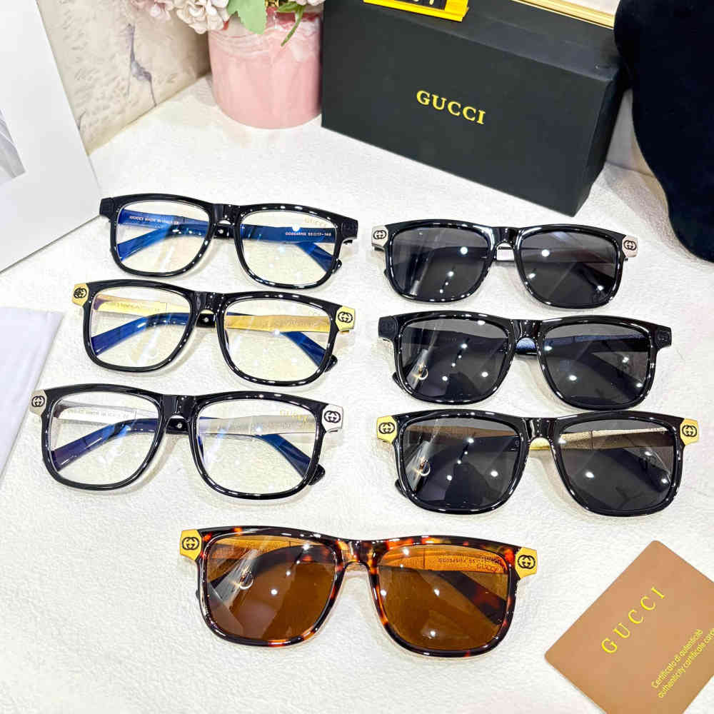 Gucci Black & Silver Premium Sunglasses-2