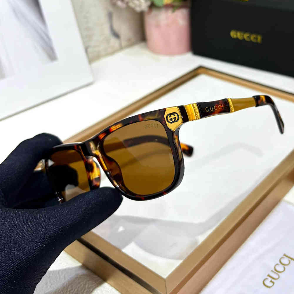 Gucci Brown Premium Sunglasses-thumb-1