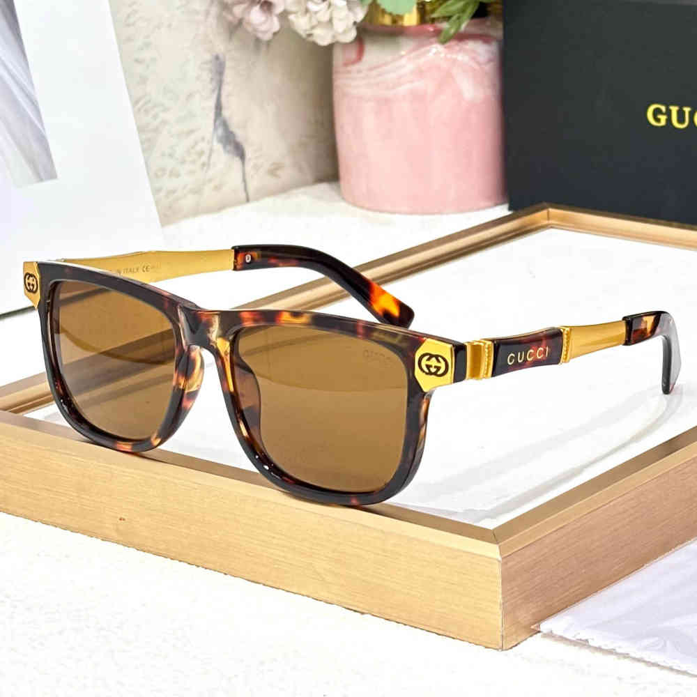 Gucci Brown Premium Sunglasses-thumb-0