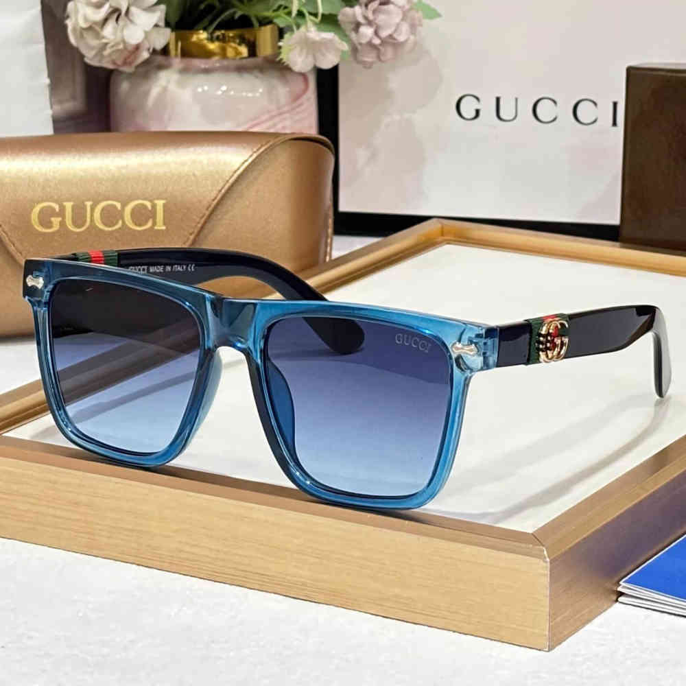 Blue Gucci Grey Premium Sunglasses