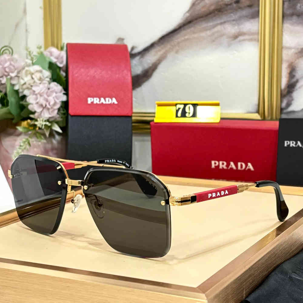 Black Prada Brown Luxury Sunglasses