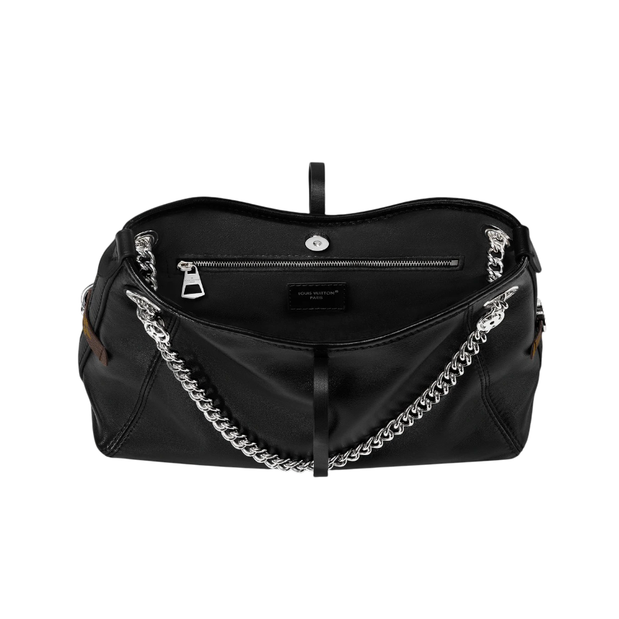 Louis Vuitton CarryAll Vibe BB Black Shoulder Bag-4