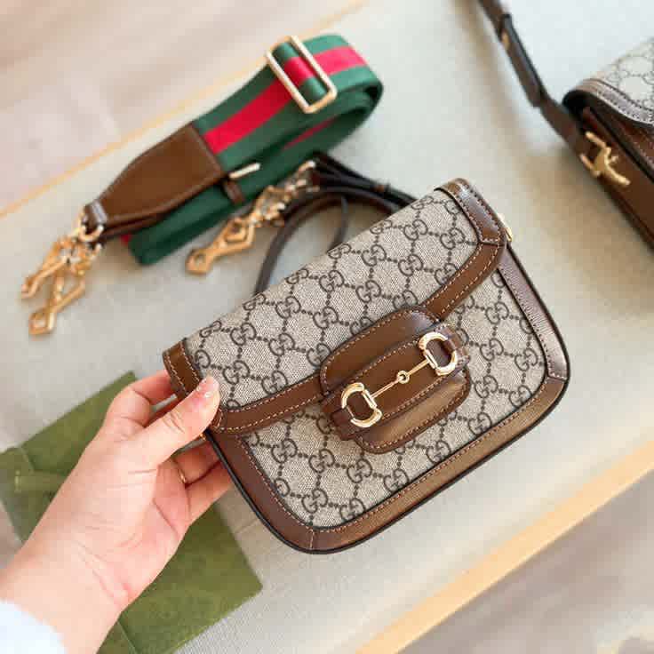 Gucci Horsebit Crossbody Bag-thumb-0