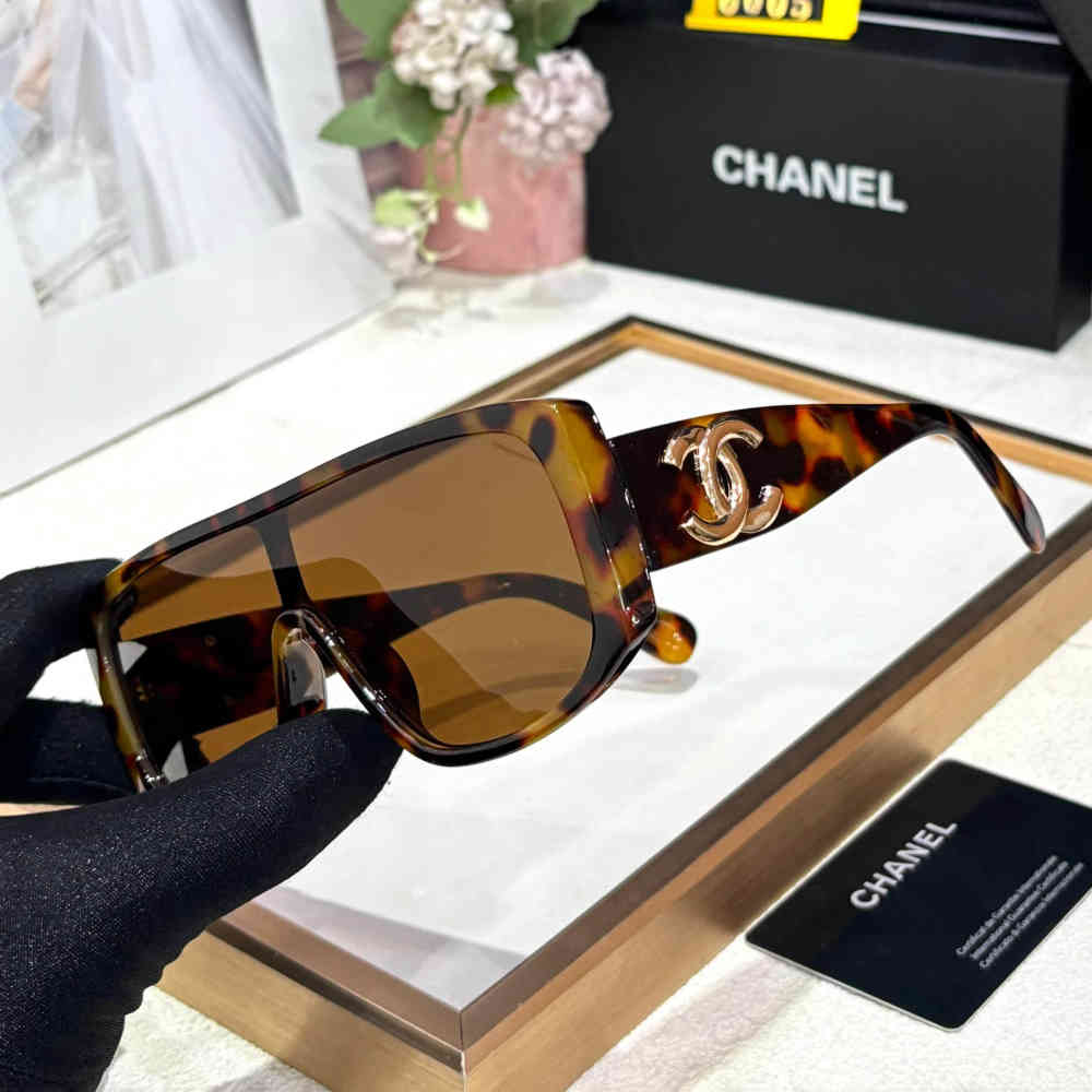 Chanel Brown Premium Women's Sunglasses-thumb-1