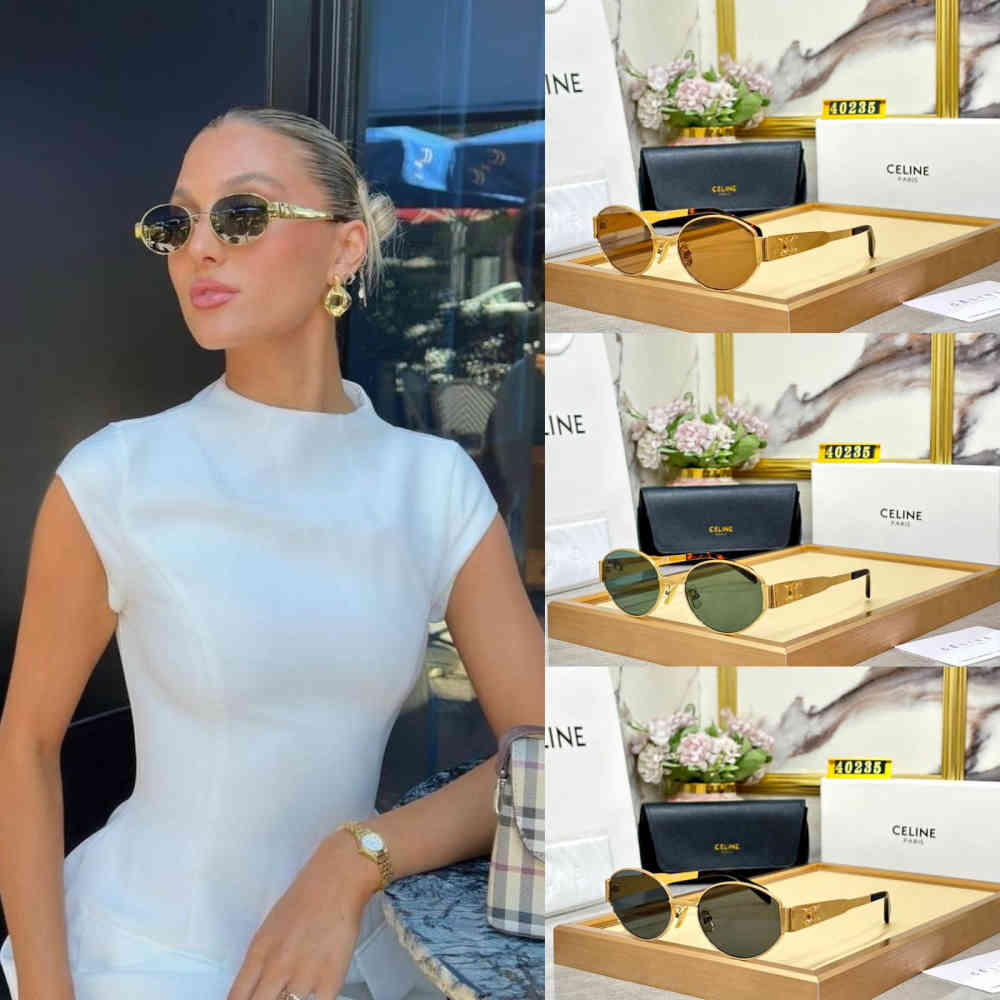 Celine Black Premium Women's Sunglasses-6