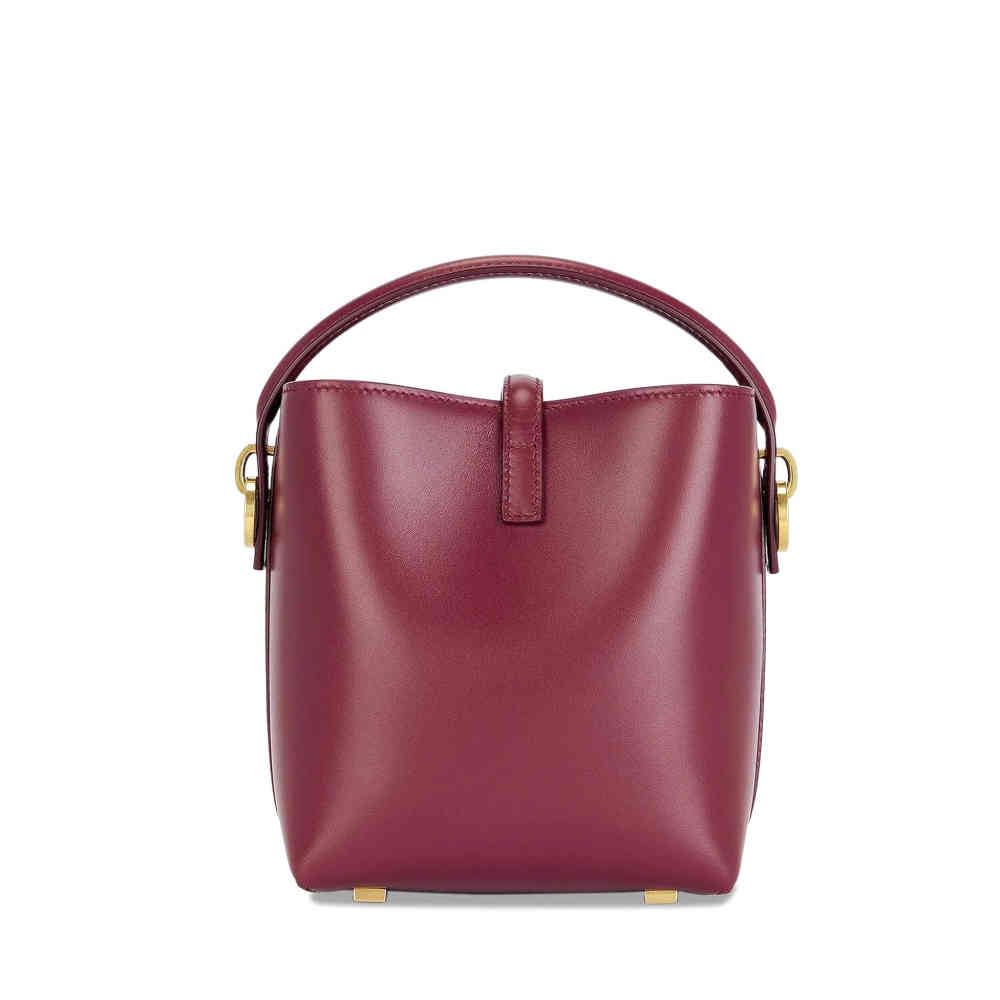 YSL Wine Premium Quality Bucket Bag-1