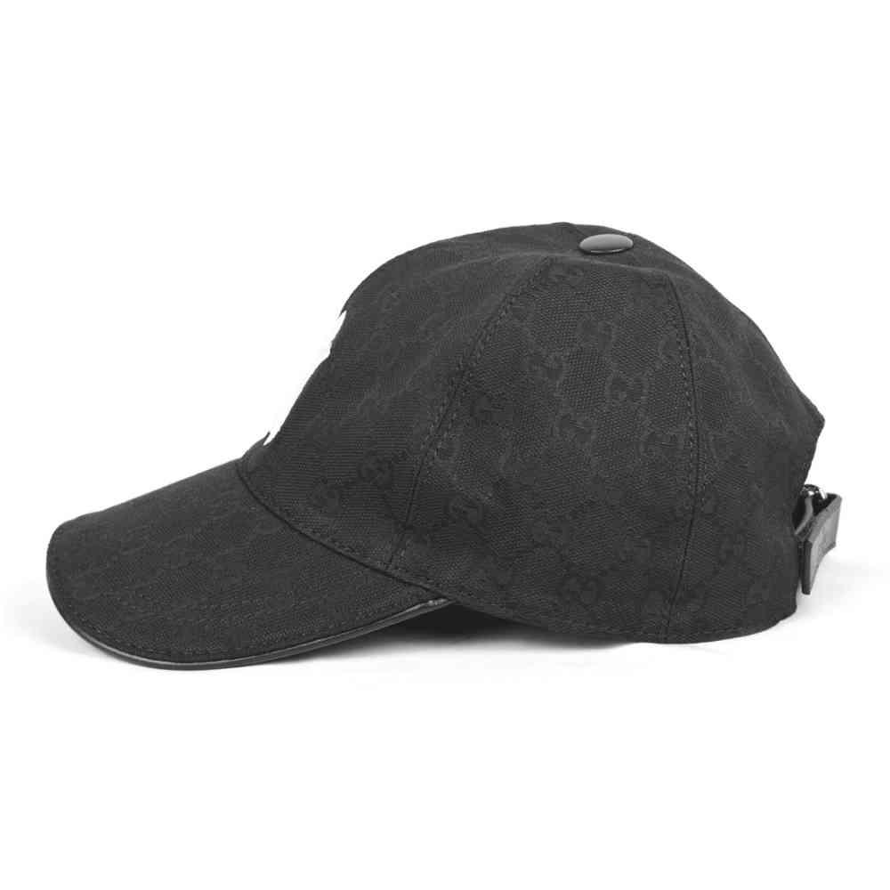Gucci Embroidered Black Premium Cap-1
