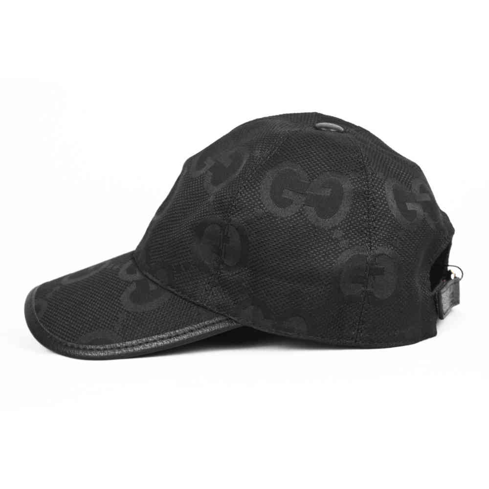 Gucci Embroidered Black Premium Cap-1