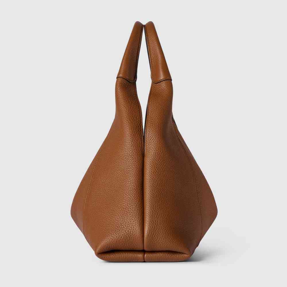 Gucci Softbit Maxi Brown Shoulder Bag-3