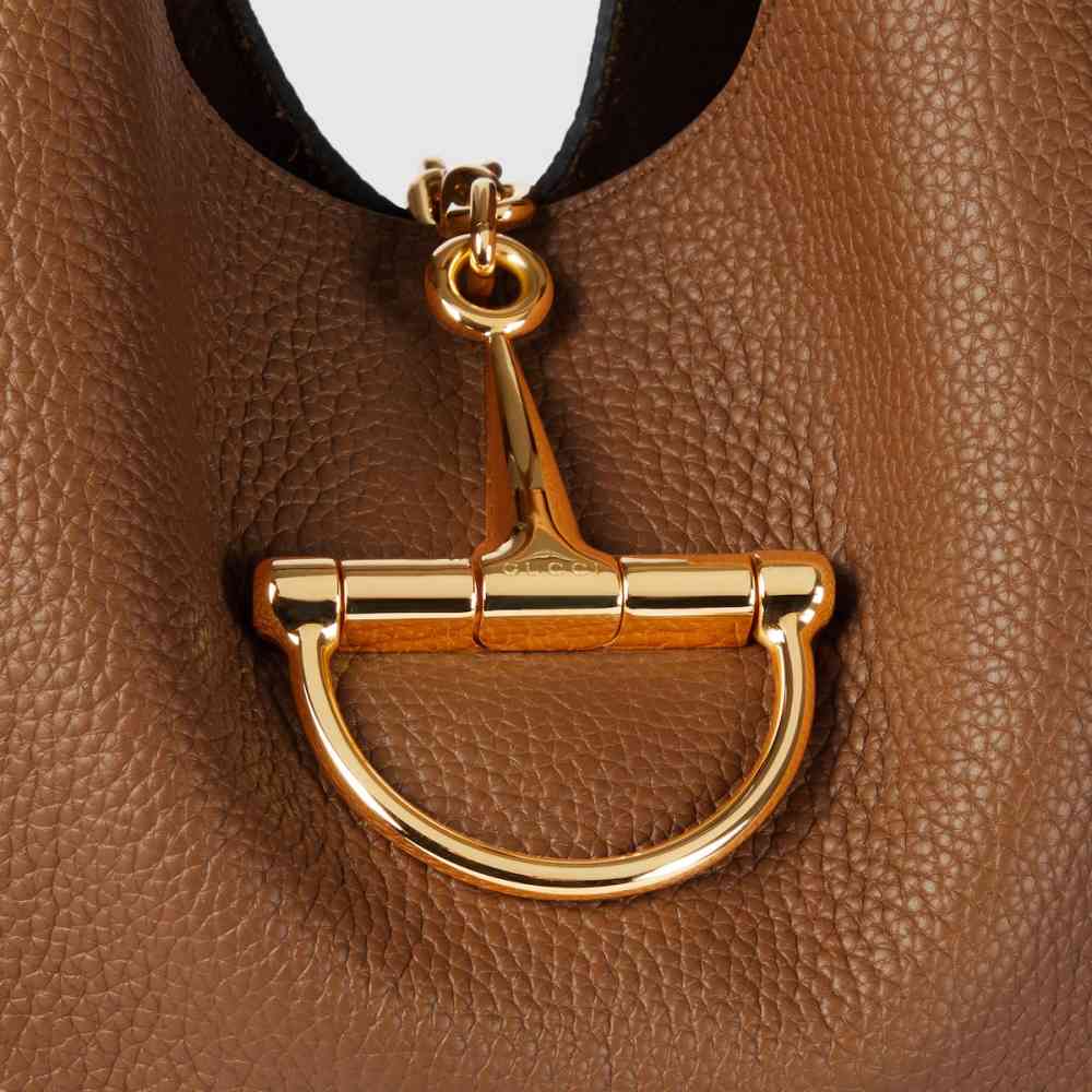 Gucci Softbit Maxi Brown Shoulder Bag-5