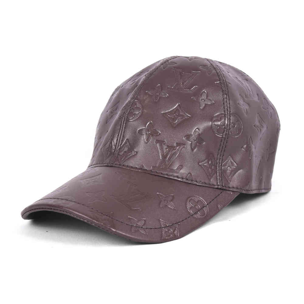 Brown Louis Vuitton Monogram Black Premium Cap