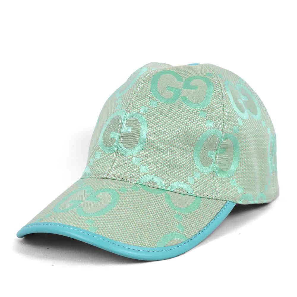 Green Gucci Embroidered Pink Premium Cap