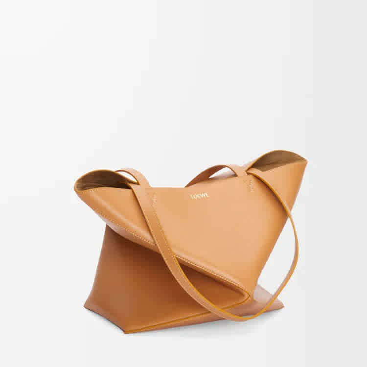 Loewe Puzzle Fold Brown Bucket Bag-thumb-4
