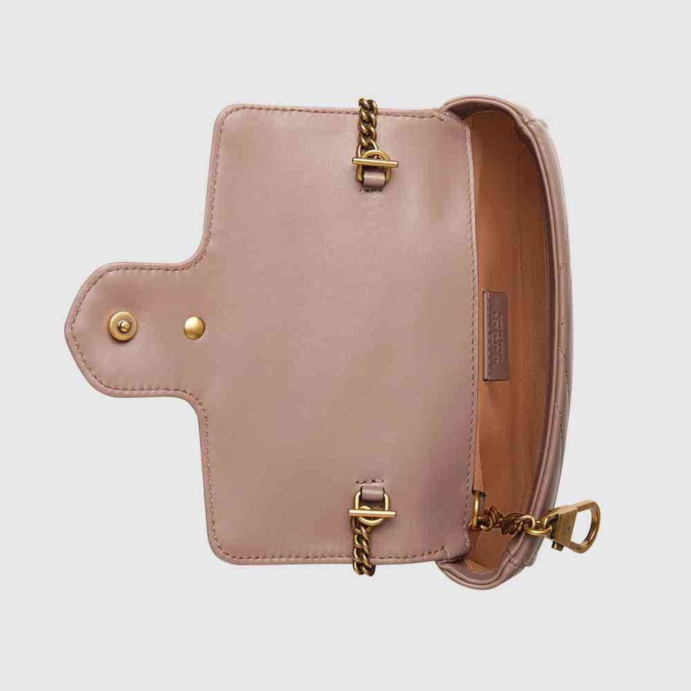 Gucci Beige Super Mini Marmont Bag-2