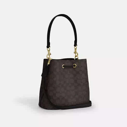 Coach Rowan Bucket Brown Bucket Shoulder bag-1