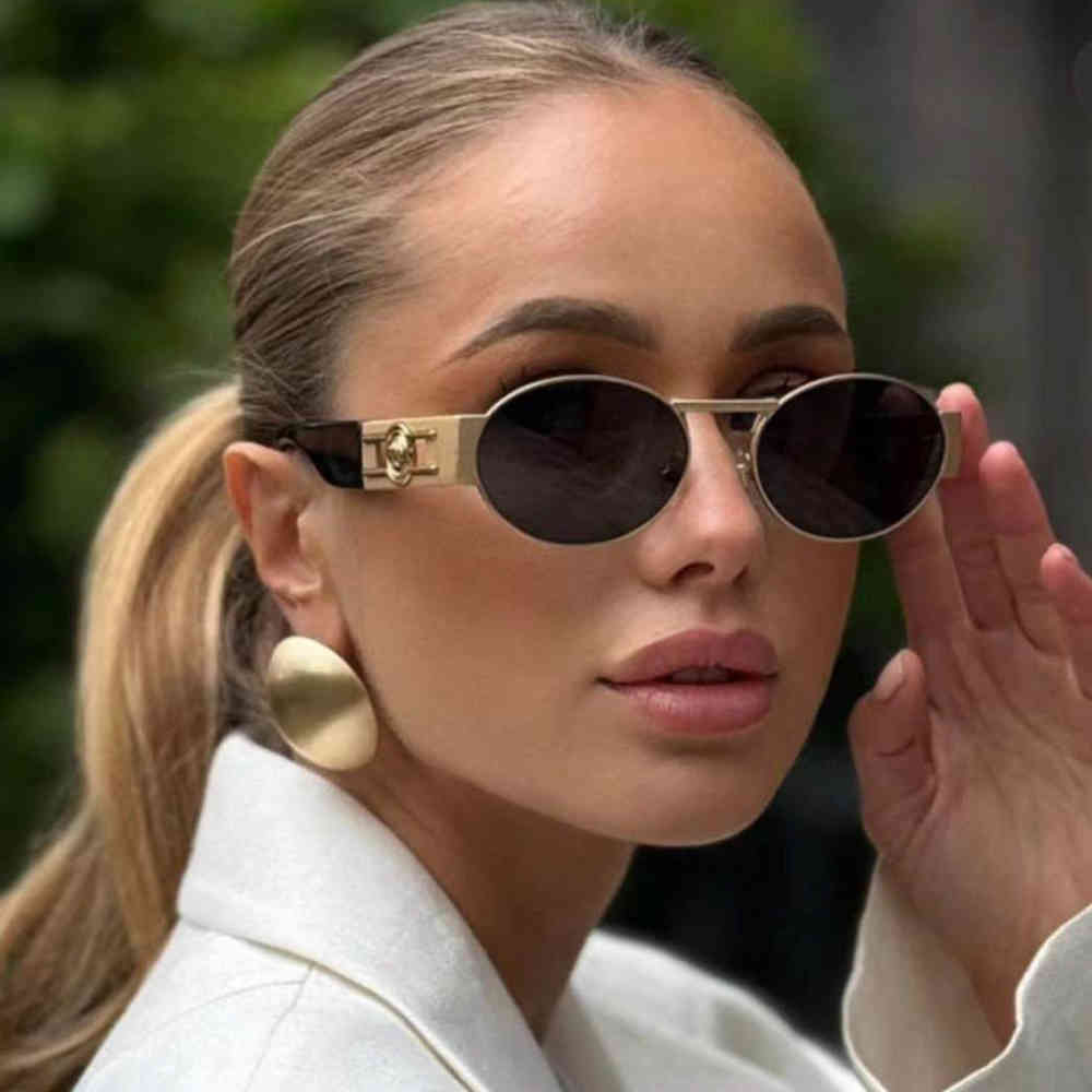 Versace Black Premium Women's Sunglasses-5
