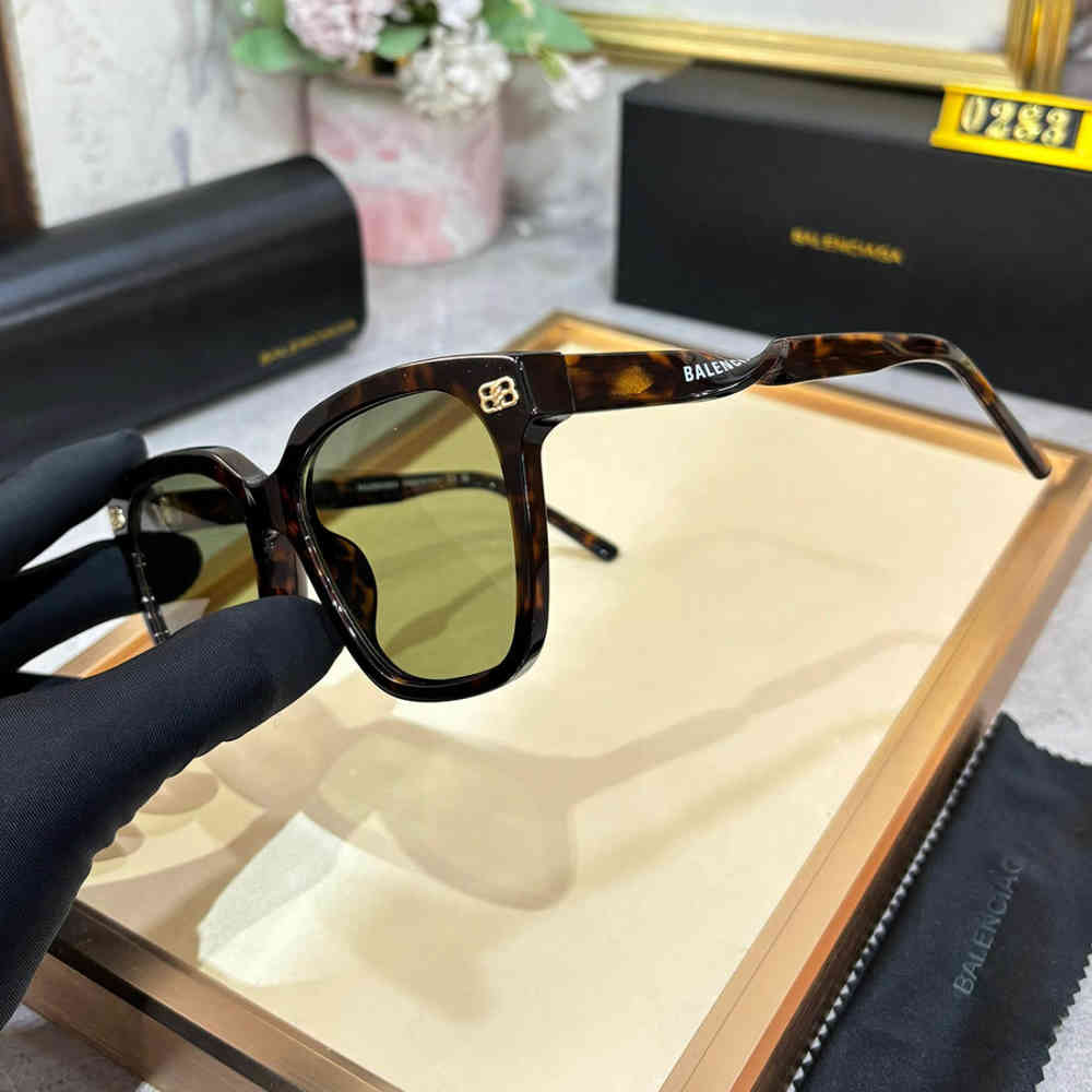 Balenciaga Brown Luxury Sunglasses-1
