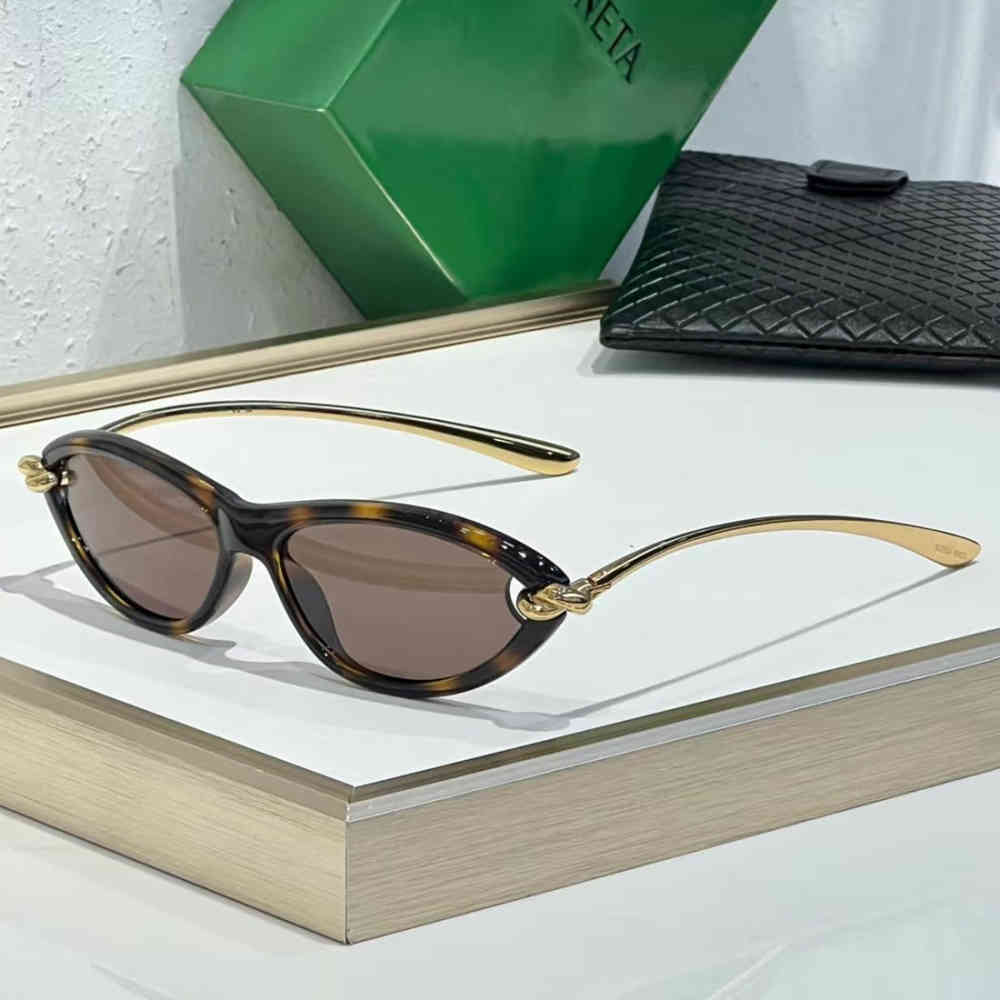 Brown Bottega Veneta Black Luxury Sunglasses