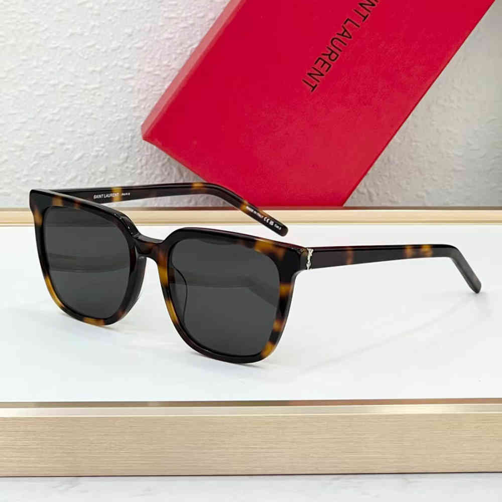 Brown Saint Laurent Black Luxury Sunglasses