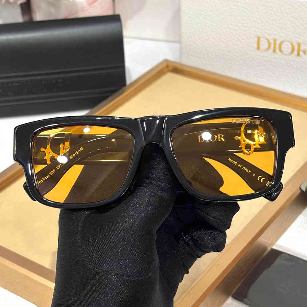 Dior S3F Golden Premium Quality Sunglasses-3