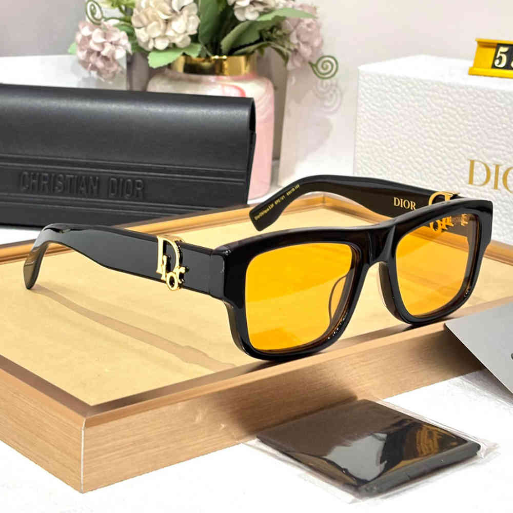 Dior S3F Golden Premium Quality Sunglasses-2