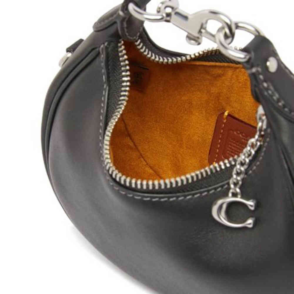 Coach Jonie Small Black Handbag-thumb-3