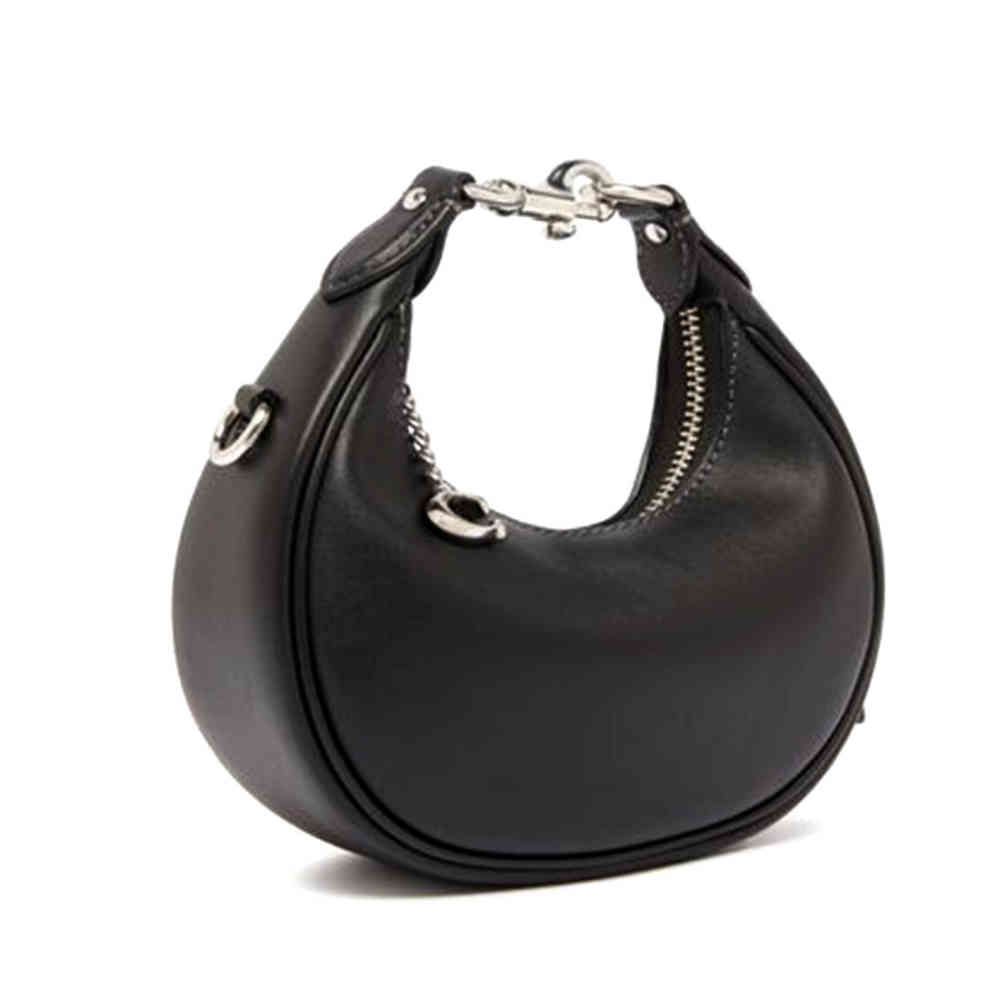 Coach Jonie Small Black Handbag-thumb-1