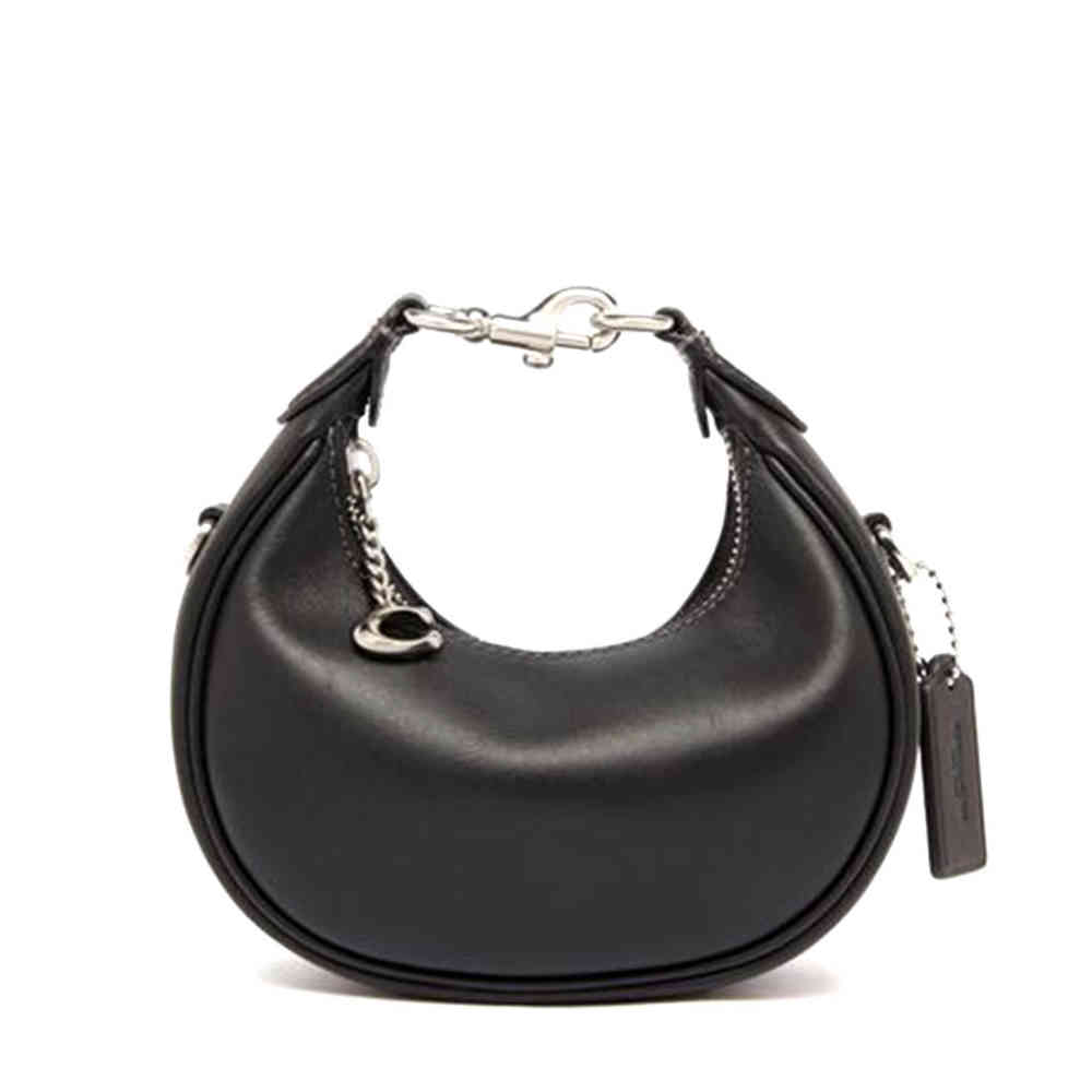 Coach Jonie Small Black Handbag-thumb-0