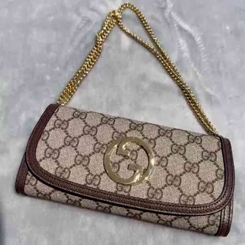 Gucci Blondie Beige Wallet Sling Bag-thumb-2
