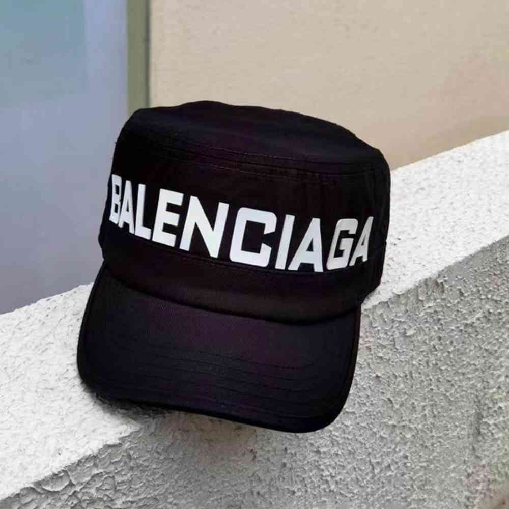 Black & White Balenciaga All Weather Black Premium Cap