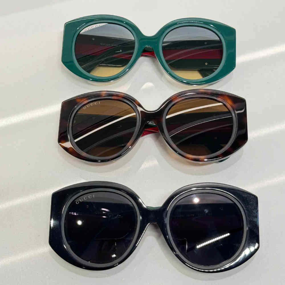 Gucci Green Premium Women's Sunglasses-2
