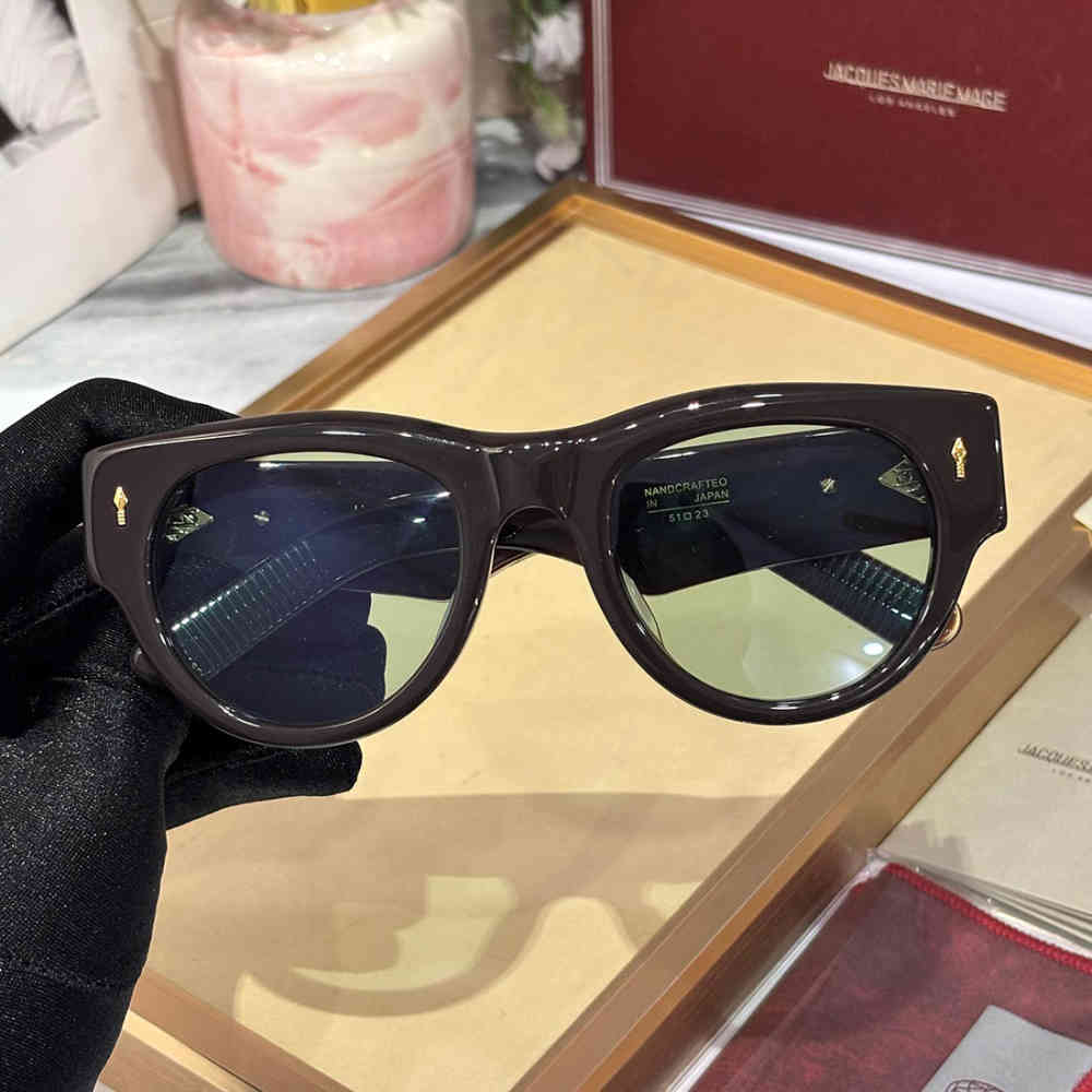 Jacques Marie Mage Last Frontier Rollingsun Brown Sunglasses-2