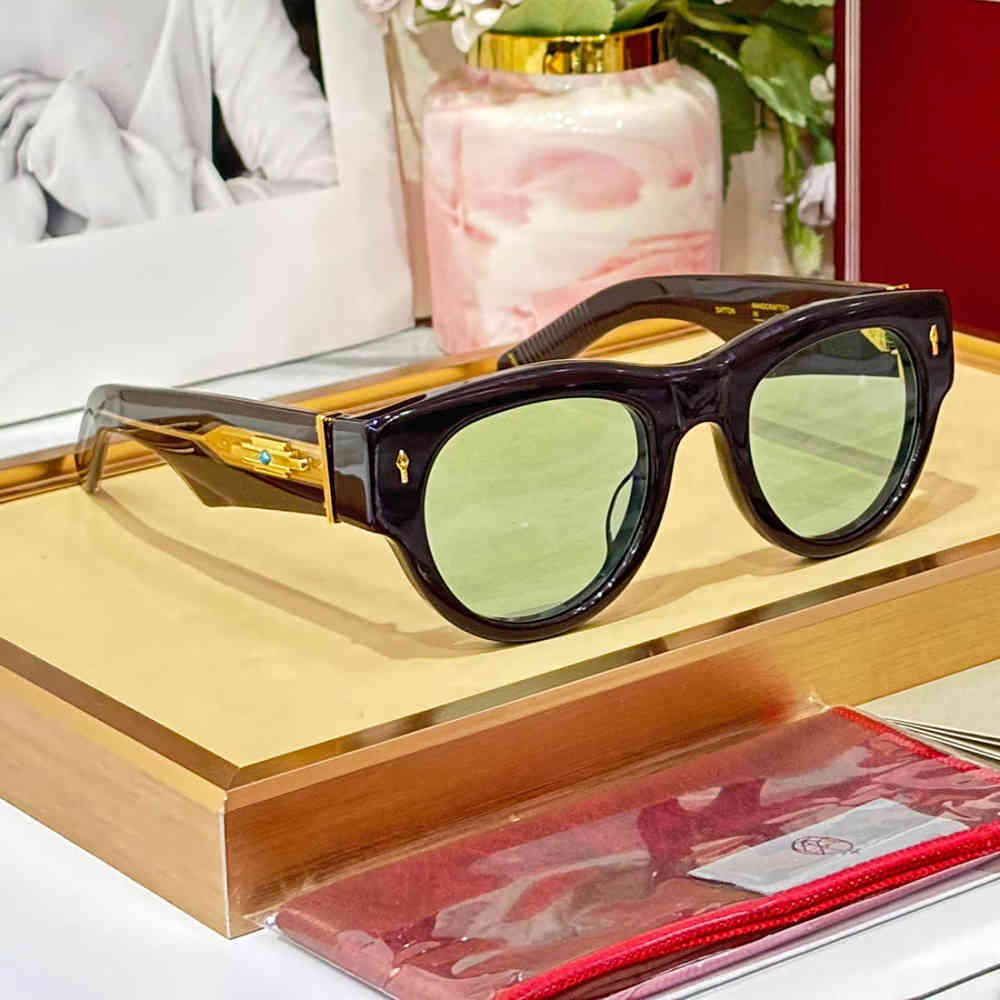 Jacques Marie Mage Last Frontier Rollingsun Brown Sunglasses-4