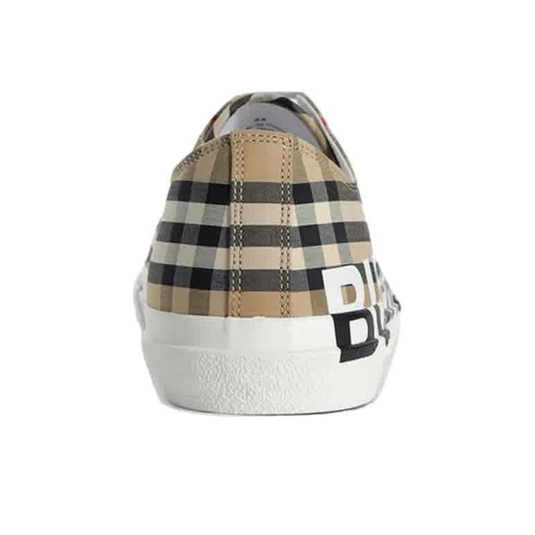 Burberry Logo Print Vintage Check Sneakers-thumb-4