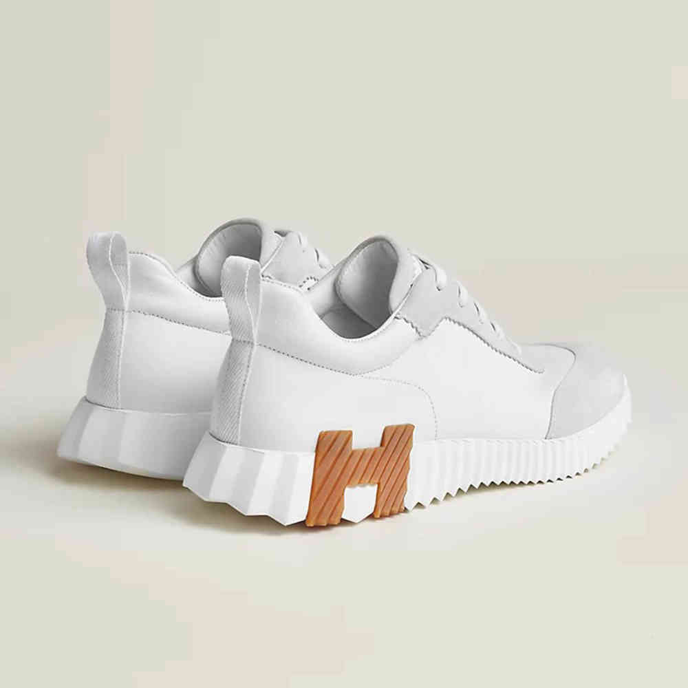Hermes White Bouncing Premium Sneaker-2