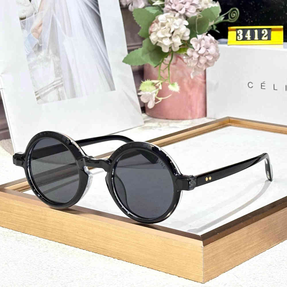 Black Celine White Premium Sunglasses