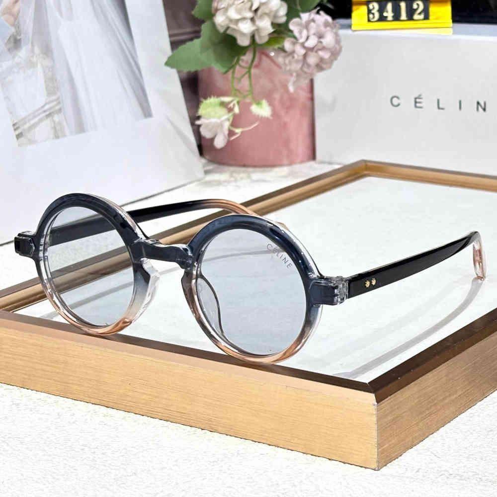 Blue Celine White Premium Sunglasses