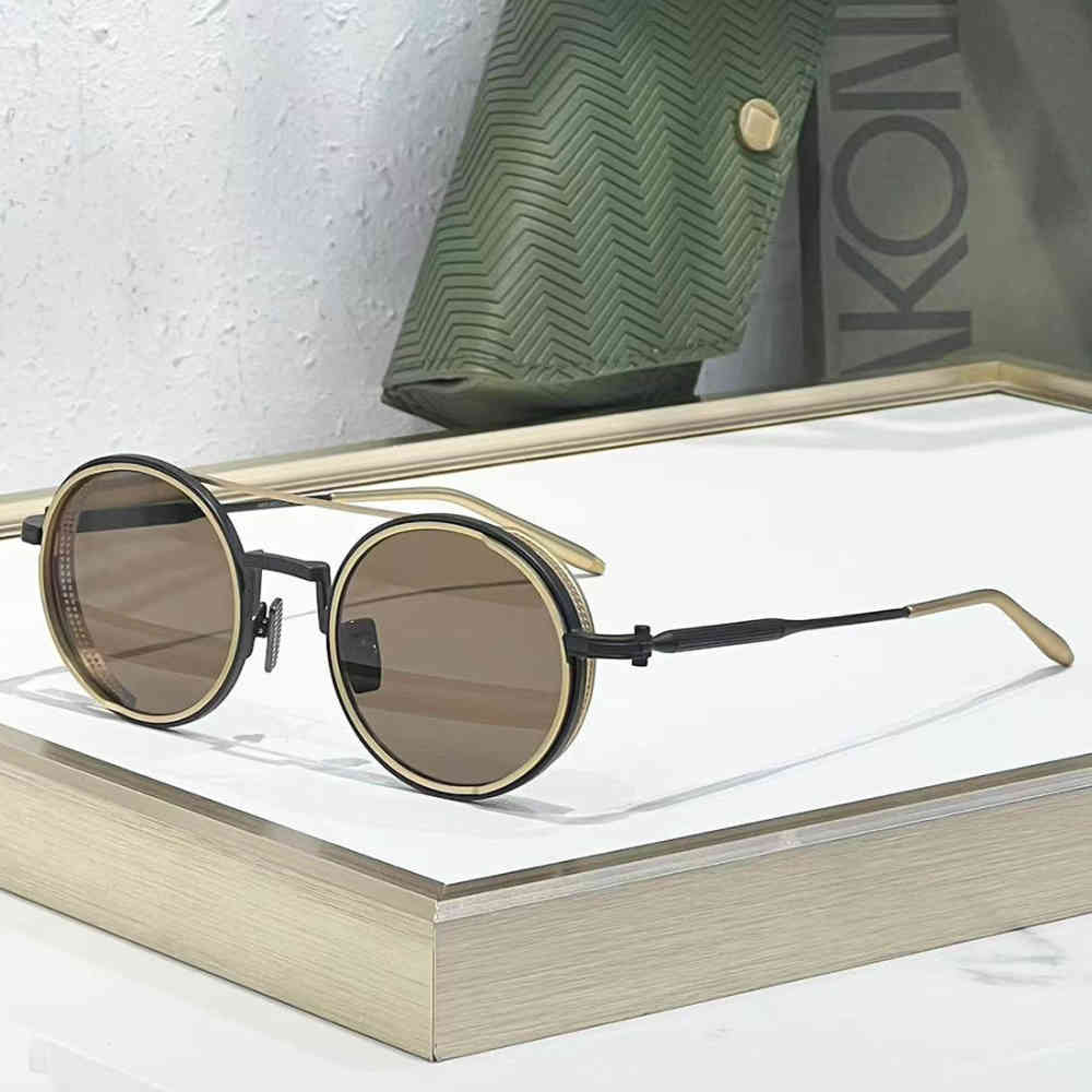 Brown Akoni Eris AKS 505D Mykonos Black Sunglasses