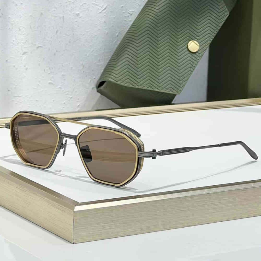 Brown Akoni Eris-Two Grey Sunglasses