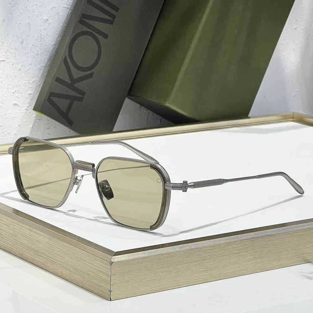 Light Brown Akoni Eclipse Brown Premium Sunglasses